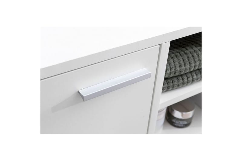 Tvättställsskåp Wohnling Folierad spånskiva 1 dörr 3 förvaringshyllor modern - Hus & renovering - Kök & bad - Badrum - Badrumsmöbler & badrumsinredning - Badrumsskåp