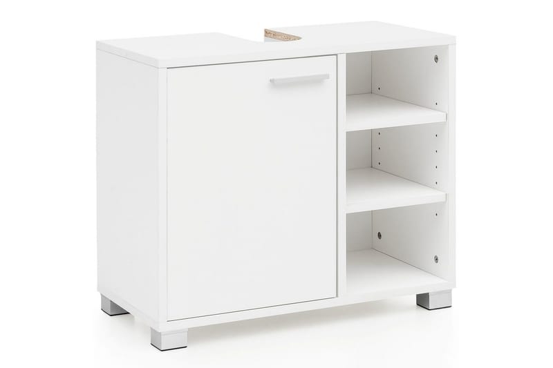 Tvättställsskåp Wohnling Folierad spånskiva 1 dörr 3 förvaringshyllor modern - Hus & renovering - Kök & bad - Badrum - Badrumsmöbler & badrumsinredning - Badrumsskåp