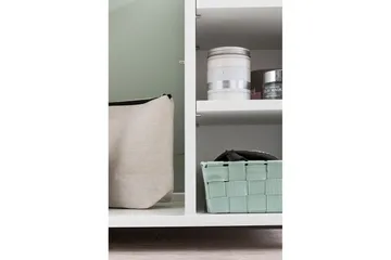 Tvättställsskåp Wohnling Folierad spånskiva 1 dörr 3 förvaringshyllor modern - Hus & renovering - Kök & bad - Badrum - Badrumsmöbler & badrumsinredning - Badrumsskåp