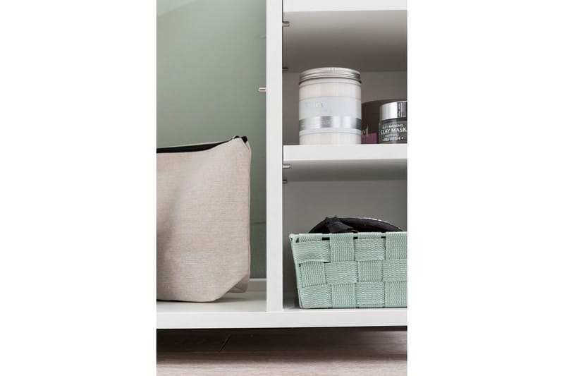 Tvättställsskåp Wohnling Folierad spånskiva 1 dörr 3 förvaringshyllor modern - Hus & renovering - Kök & bad - Badrum - Badrumsmöbler & badrumsinredning - Badrumsskåp