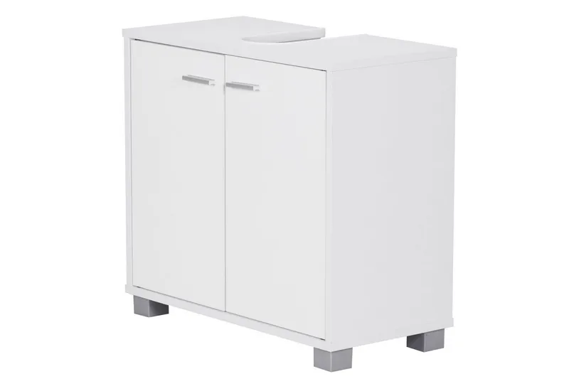 Tvättställsskåp Wohnling Folierad spånskiva 2 dörrar kontor modern - Hus & renovering - Kök & bad - Badrum - Badrumsmöbler & badrumsinredning - Badrumsskåp