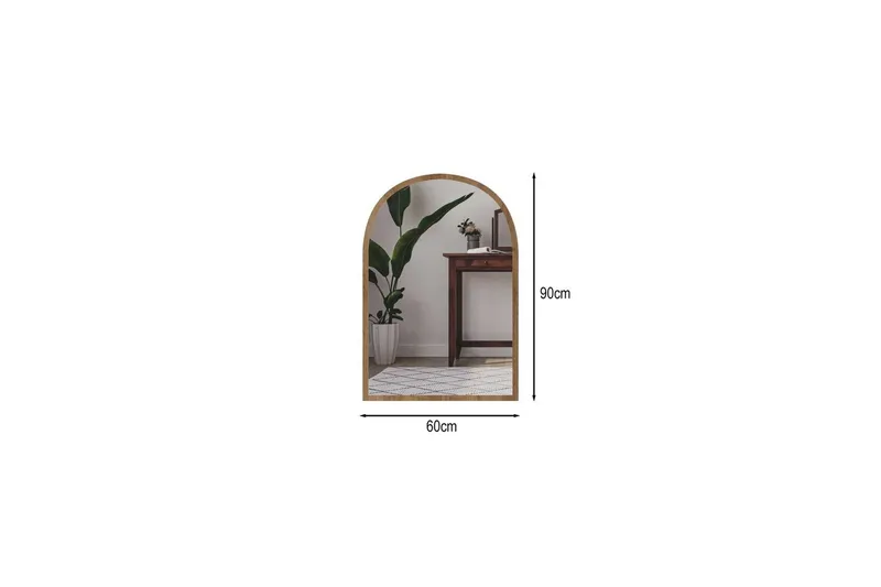 Ulren Badrumsspegel 60 cm - Ek - Hus & renovering - Kök & bad - Badrum - Badrumsmöbler & badrumsinredning - Badrumsspegel