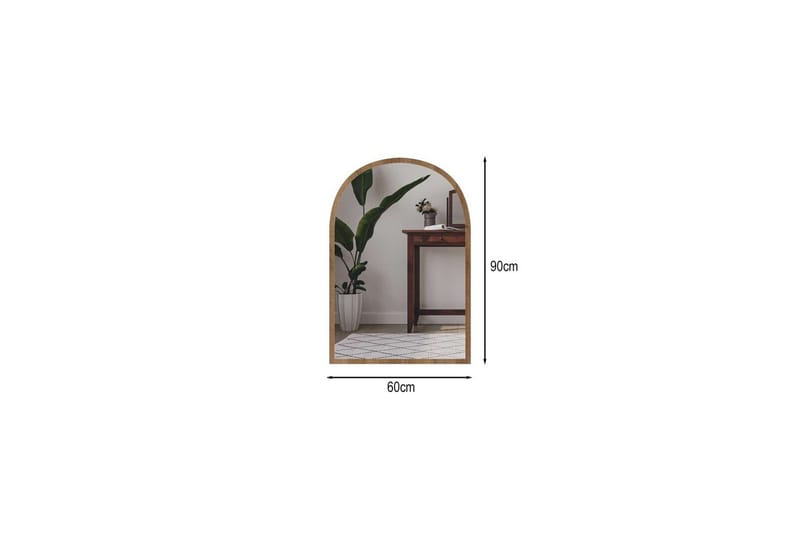 Ulren Badrumsspegel 60 cm - Ek - Hus & renovering - Kök & bad - Badrum - Badrumsmöbler & badrumsinredning - Badrumsspegel