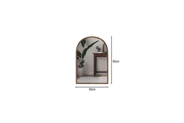 Ulren Badrumsspegel 60 cm - Valnöt - Hus & renovering - Kök & bad - Badrum - Badrumsmöbler & badrumsinredning - Badrumsspegel
