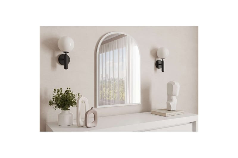 Ulren Badrumsspegel 60 cm - Vit - Hus & renovering - Kök & bad - Badrum - Badrumsmöbler & badrumsinredning - Badrumsspegel