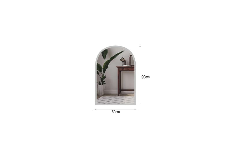 Ulren Badrumsspegel 60 cm - Vit - Hus & renovering - Kök & bad - Badrum - Badrumsmöbler & badrumsinredning - Badrumsspegel