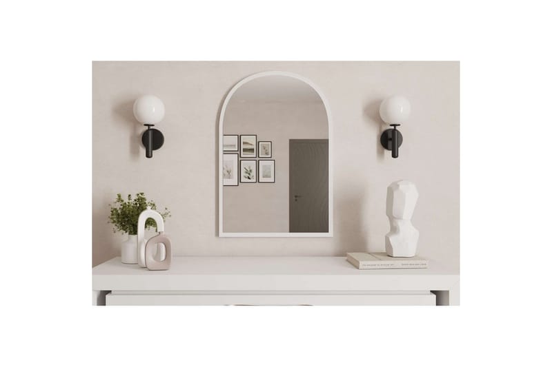 Ulren Badrumsspegel 60 cm - Vit - Hus & renovering - Kök & bad - Badrum - Badrumsmöbler & badrumsinredning - Badrumsspegel