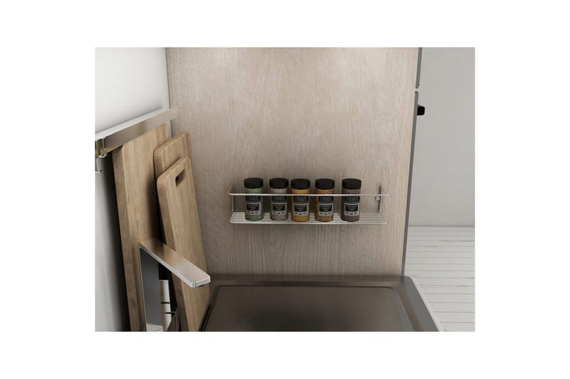 Vägghylla Moren Makyaj Rafi Krom - Krom - Hus & renovering - Kök & bad - Badrum - Badrumsmöbler & badrumsinredning - Badrumshylla