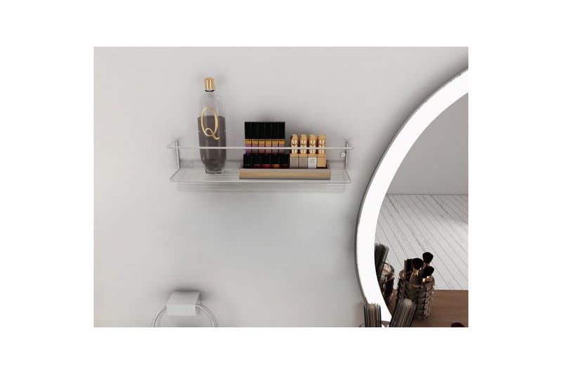 Vägghylla Moren Makyaj Rafi Krom - Krom - Hus & renovering - Kök & bad - Badrum - Badrumsmöbler & badrumsinredning - Badrumshylla