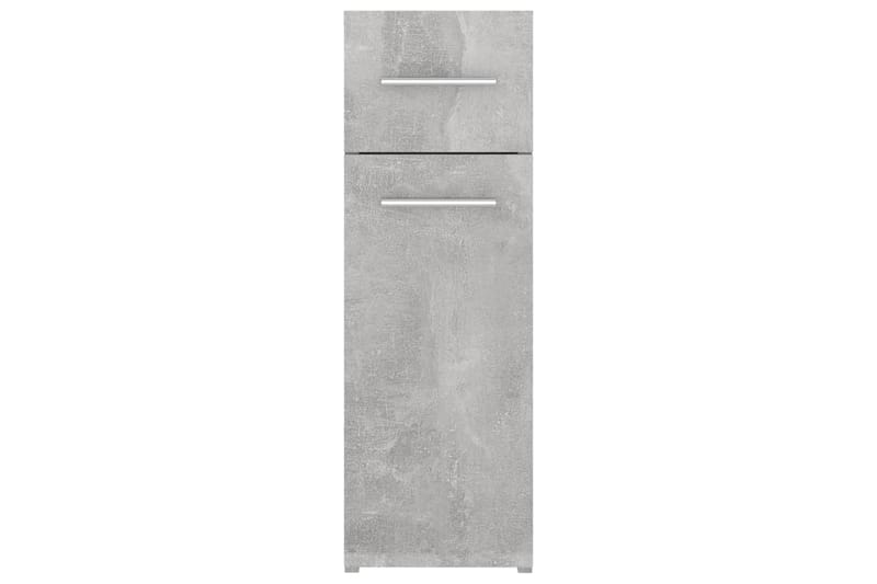 Apoteksskåp betonggrå 20x45,5x60 cm spånskiva - be Basic - Badrumsskåp - Tvättskåp - Väggskåp & högskåp