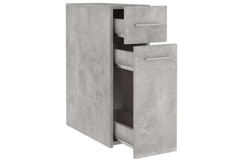Apoteksskåp betonggrå 20x45,5x60 cm spånskiva - be Basic - Hus & renovering - Kök & bad - Badrum - Badrumsmöbler & badrumsinredning - Väggskåp & högskåp