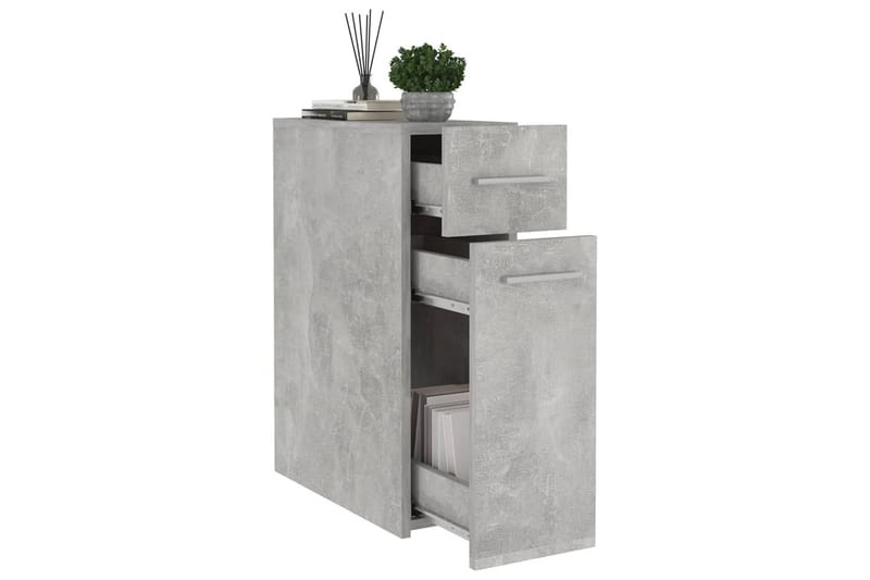 Apoteksskåp betonggrå 20x45,5x60 cm spånskiva - be Basic - Hus & renovering - Kök & bad - Badrum - Badrumsmöbler & badrumsinredning - Väggskåp & högskåp