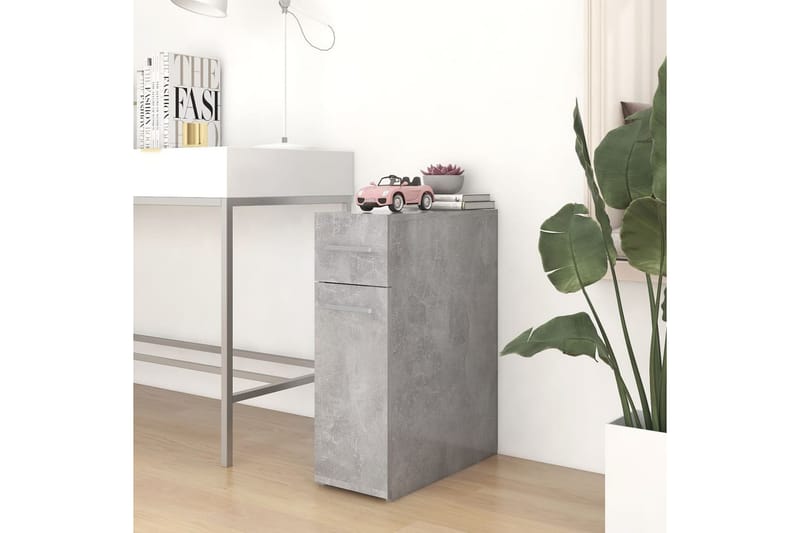 Apoteksskåp betonggrå 20x45,5x60 cm spånskiva - be Basic - Hus & renovering - Kök & bad - Badrum - Badrumsmöbler & badrumsinredning - Väggskåp & högskåp