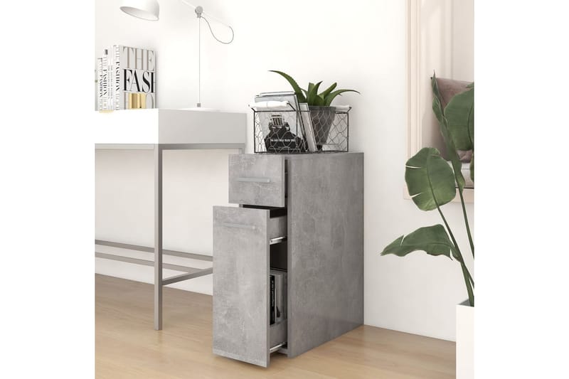 Apoteksskåp betonggrå 20x45,5x60 cm spånskiva - be Basic - Hus & renovering - Kök & bad - Badrum - Badrumsmöbler & badrumsinredning - Väggskåp & högskåp