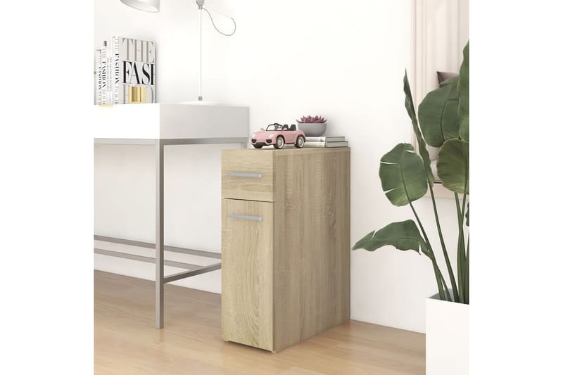 Apoteksskåp sonoma-ek 20x45,5x60 cm spånskiva - be Basic - Hus & renovering - Kök & bad - Badrum - Badrumsmöbler & badrumsinredning - Väggskåp & högskåp