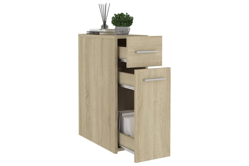 Apoteksskåp sonoma-ek 20x45,5x60 cm spånskiva - be Basic - Hus & renovering - Kök & bad - Badrum - Badrumsmöbler & badrumsinredning - Väggskåp & högskåp