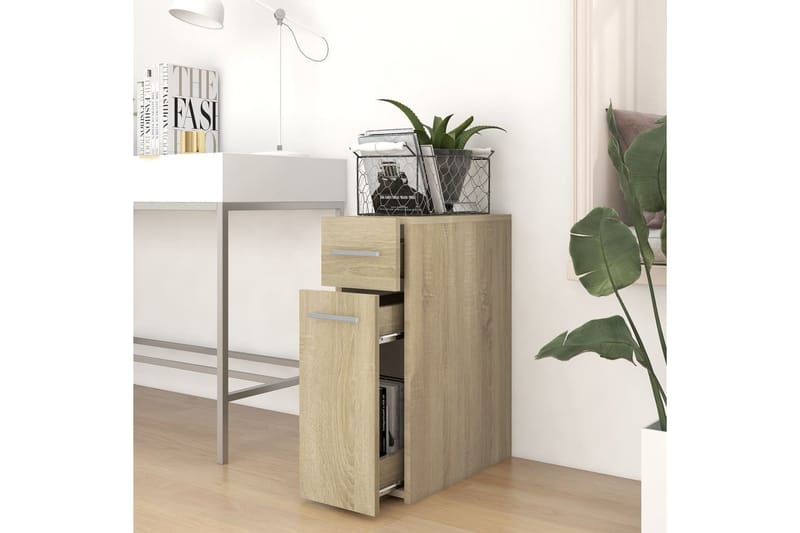 Apoteksskåp sonoma-ek 20x45,5x60 cm spånskiva - be Basic - Hus & renovering - Kök & bad - Badrum - Badrumsmöbler & badrumsinredning - Väggskåp & högskåp