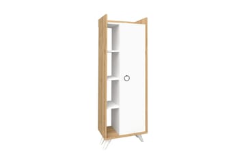Badrumsskåp 32x155 cm - Natur/Vit - Hus & renovering - Kök & bad - Badrum - Badrumsmöbler & badrumsinredning - Väggskåp & högskåp