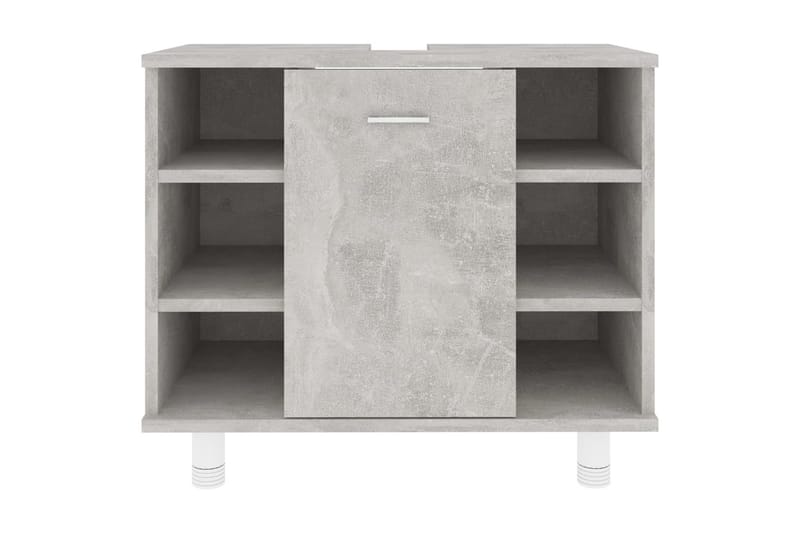 Badrumsskåp betonggrå 60x32x53,5 cm spånskiva - Grå - Hus & renovering - Kök & bad - Badrum - Badrumsmöbler & badrumsinredning - Väggskåp & högskåp