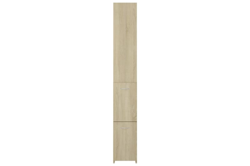 Badrumsskåp sonoma-ek 25x25x170 cm spånskiva - Brun - Hus & renovering - Kök & bad - Badrum - Badrumsmöbler & badrumsinredning - Väggskåp & högskåp