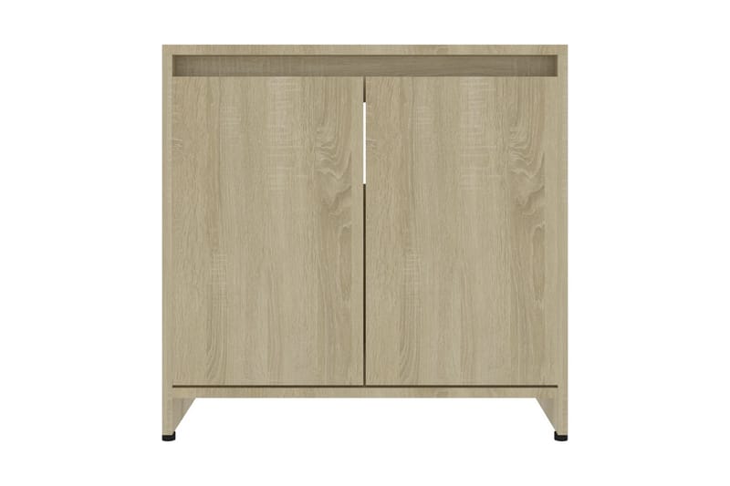 Badrumsskåp sonoma-ek 60x33x61 cm spånskiva - Brun - Hus & renovering - Kök & bad - Badrum - Badrumsmöbler & badrumsinredning - Väggskåp & högskåp