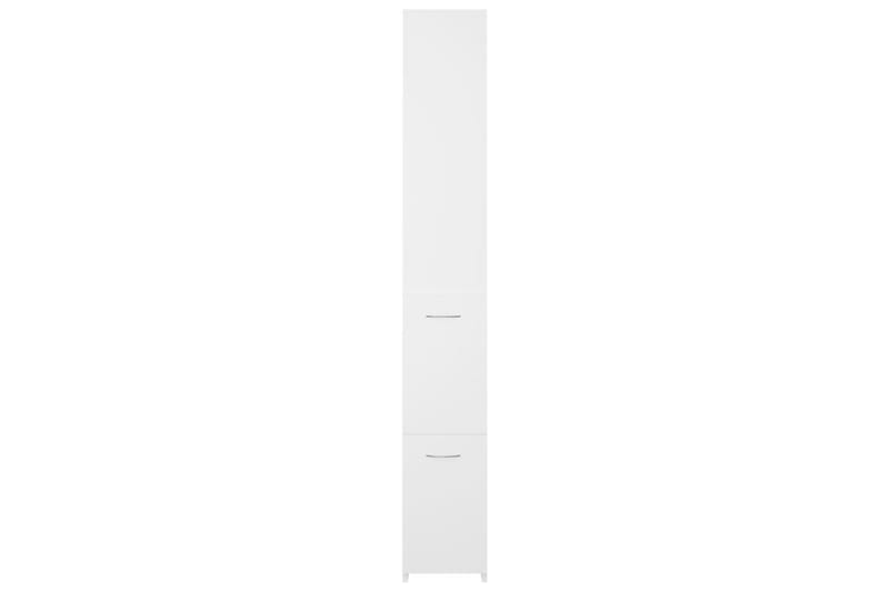 Badrumsskåp vit 25x25x170 cm spånskiva - Vit - Väggskåp & högskåp - Badrumsskåp