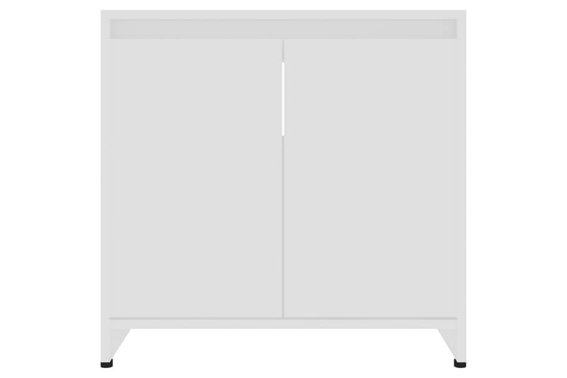 Badrumsskåp vit 60x33x61 cm spånskiva - Vit - Hus & renovering - Kök & bad - Badrum - Badrumsmöbler & badrumsinredning - Väggskåp & högskåp