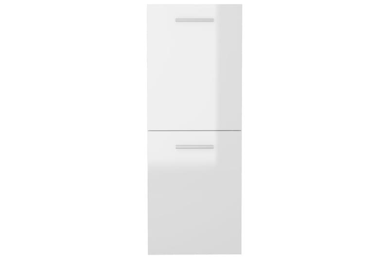 Badrumsskåp vit högglans 30x30x80 cm spånskiva - Vit - Hus & renovering - Kök & bad - Badrum - Badrumsmöbler & badrumsinredning - Väggskåp & högskåp