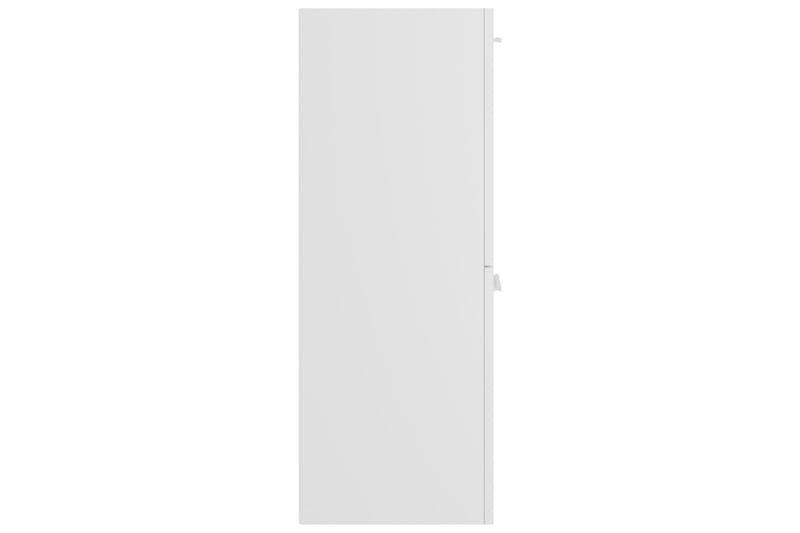 Badrumsskåp vit högglans 30x30x80 cm spånskiva - Vit - Hus & renovering - Kök & bad - Badrum - Badrumsmöbler & badrumsinredning - Väggskåp & högskåp