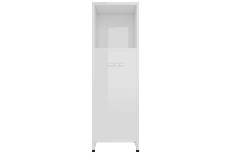 Badrumsskåp vit högglans 30x30x95 cm spånskiva - Vit - Hus & renovering - Kök & bad - Badrum - Badrumsmöbler & badrumsinredning - Väggskåp & högskåp