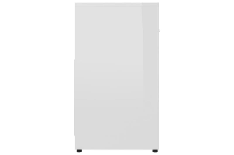 Badrumsskåp vit högglans 60x33x61 cm spånskiva - Vit - Hus & renovering - Kök & bad - Badrum - Badrumsmöbler & badrumsinredning - Väggskåp & högskåp
