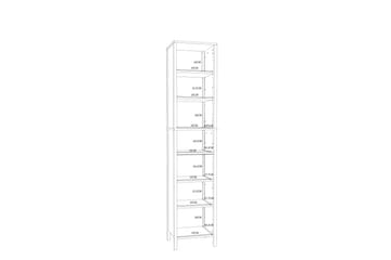 Elsassona Högsskåp 35x40 cm - Vit - Hus & renovering - Kök & bad - Badrum - Badrumsmöbler & badrumsinredning - Väggskåp & högskåp