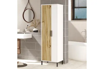 Rinorea Förvaringsskåp 50,4x165 cm - Brun - Hus & renovering - Kök & bad - Badrum - Badrumsmöbler & badrumsinredning - Väggskåp & högskåp
