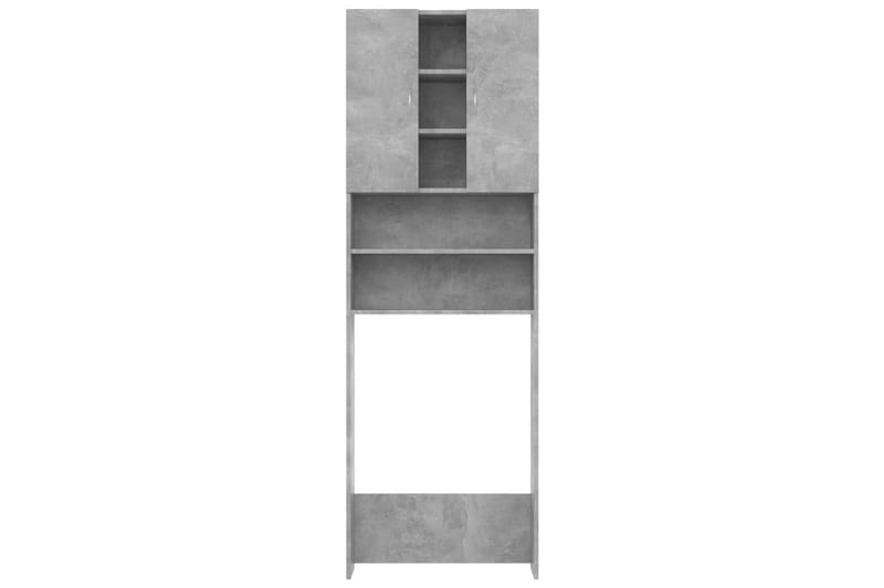 Tvättmaskinsskåp betonggrå 64x25,5x190 cm - Hus & renovering - Kök & bad - Badrum - Badrumsmöbler & badrumsinredning - Väggskåp & högskåp
