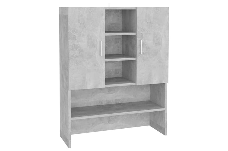 Tvättmaskinsskåp betonggrå - Hus & renovering - Kök & bad - Badrum - Badrumsmöbler & badrumsinredning - Väggskåp & högskåp