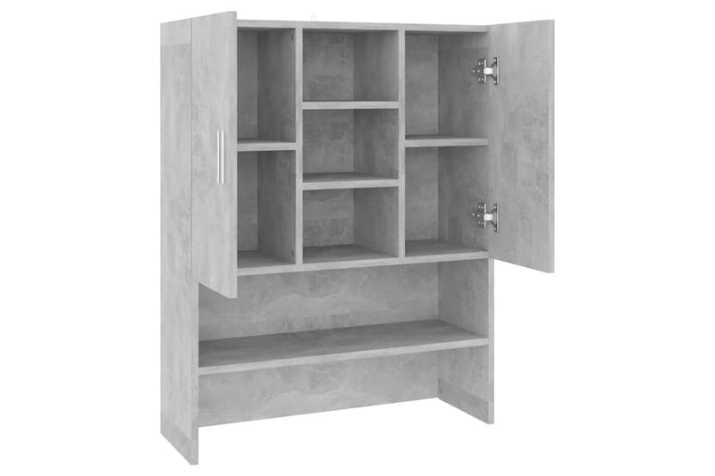 Tvättmaskinsskåp betonggrå - Hus & renovering - Kök & bad - Badrum - Badrumsmöbler & badrumsinredning - Väggskåp & högskåp