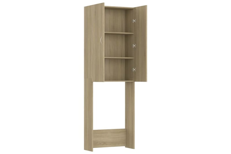 Tvättmaskinsskåp sonoma-ek 64x25,5x190 cm - Ek - Hus & renovering - Kök & bad - Badrum - Badrumsmöbler & badrumsinredning - Väggskåp & högskåp