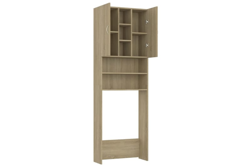 Tvättmaskinsskåp sonoma-ek 64x25,5x190 cm - Hus & renovering - Kök & bad - Badrum - Badrumsmöbler & badrumsinredning - Väggskåp & högskåp
