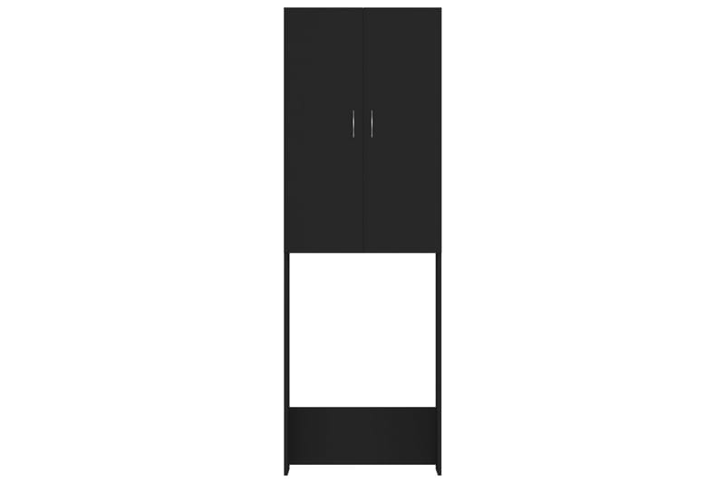 Tvättmaskinsskåp svart 64x25,5x190 cm - Hus & renovering - Kök & bad - Badrum - Badrumsmöbler & badrumsinredning - Väggskåp & högskåp