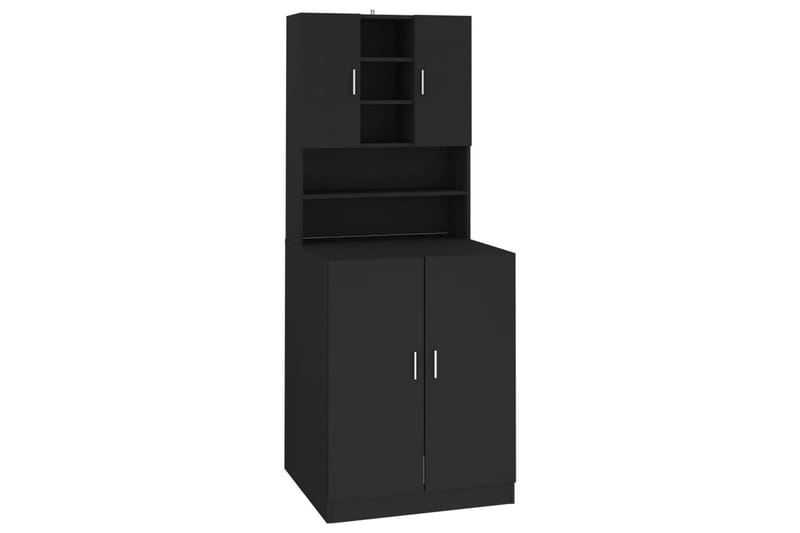 Tvättmaskinsskåp svart - Hus & renovering - Kök & bad - Badrum - Badrumsmöbler & badrumsinredning - Väggskåp & högskåp