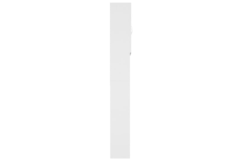 Tvättmaskinsskåp vit 64x25,5x190 cm - Tvättskåp - Väggskåp & högskåp - Badrumsskåp