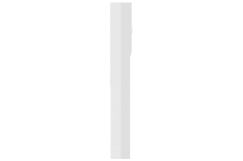 Tvättmaskinsskåp vit högglans 64x25,5x190 cm - Hus & renovering - Kök & bad - Badrum - Badrumsmöbler & badrumsinredning - Väggskåp & högskåp