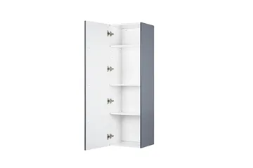 Waper Badrumsskåp - Grå - Hus & renovering - Kök & bad - Badrum - Badrumsmöbler & badrumsinredning - Väggskåp & högskåp