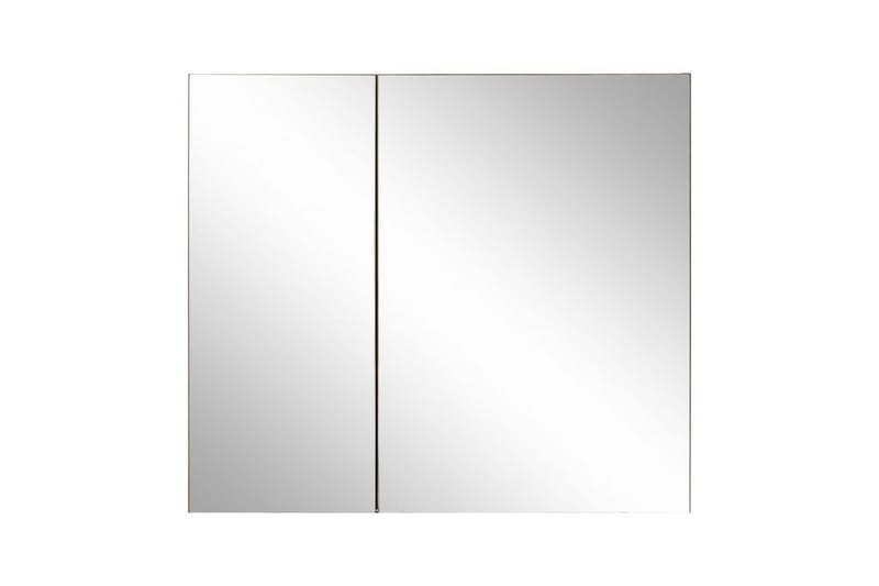 Väggskåp med spegel Loft24 Wisla Väggskåp med Spegel 80x70 cm - Hus & renovering - Kök & bad - Badrum - Badrumsmöbler & badrumsinredning - Spegelskåp badrum
