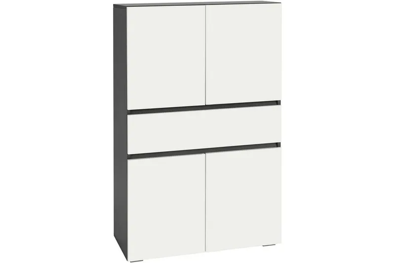 Wisla Högskåp till Badrum 130x76x35 cm - Grå - Hus & renovering - Kök & bad - Badrum - Badrumsmöbler & badrumsinredning - Badrumsskåp