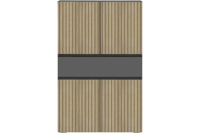 Wisla Högskåp till Badrum 130x76x35 cm - Grå - Hus & renovering - Kök & bad - Badrum - Badrumsmöbler & badrumsinredning - Badrumsskåp