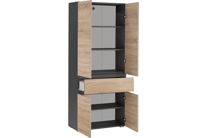 Wisla Högskåp till Badrum 180x76x37 cm - Natur - Hus & renovering - Kök & bad - Badrum - Badrumsmöbler & badrumsinredning - Badrumsskåp