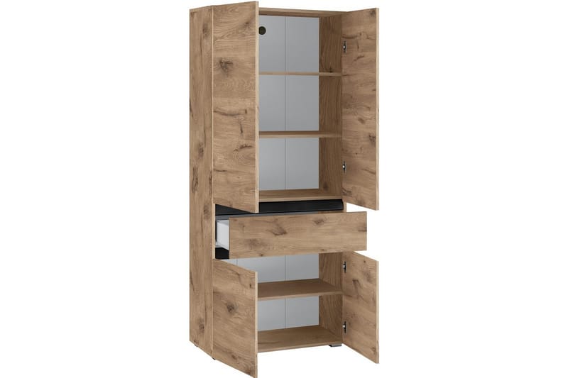 Wisla Högskåp till Badrum 180x76x37 cm - Natur - Hus & renovering - Kök & bad - Badrum - Badrumsmöbler & badrumsinredning - Badrumsskåp