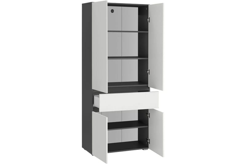 Wisla Högskåp till Badrum 180x76x37 cm - Vit - Hus & renovering - Kök & bad - Badrum - Badrumsmöbler & badrumsinredning - Badrumsskåp