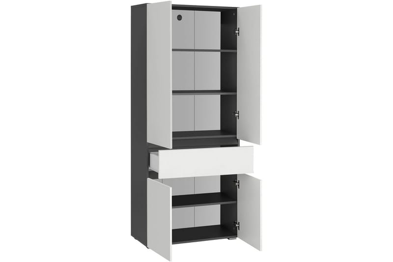 Wisla Högskåp till Badrum 180x76x37 cm - Vit - Hus & renovering - Kök & bad - Badrum - Badrumsmöbler & badrumsinredning - Badrumsskåp